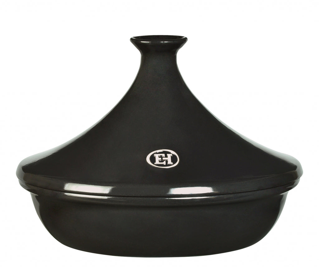 Emile Henry Tajine E-box - Ø320mm - Fusain - Keramische Tajine met Geschenkverpakking