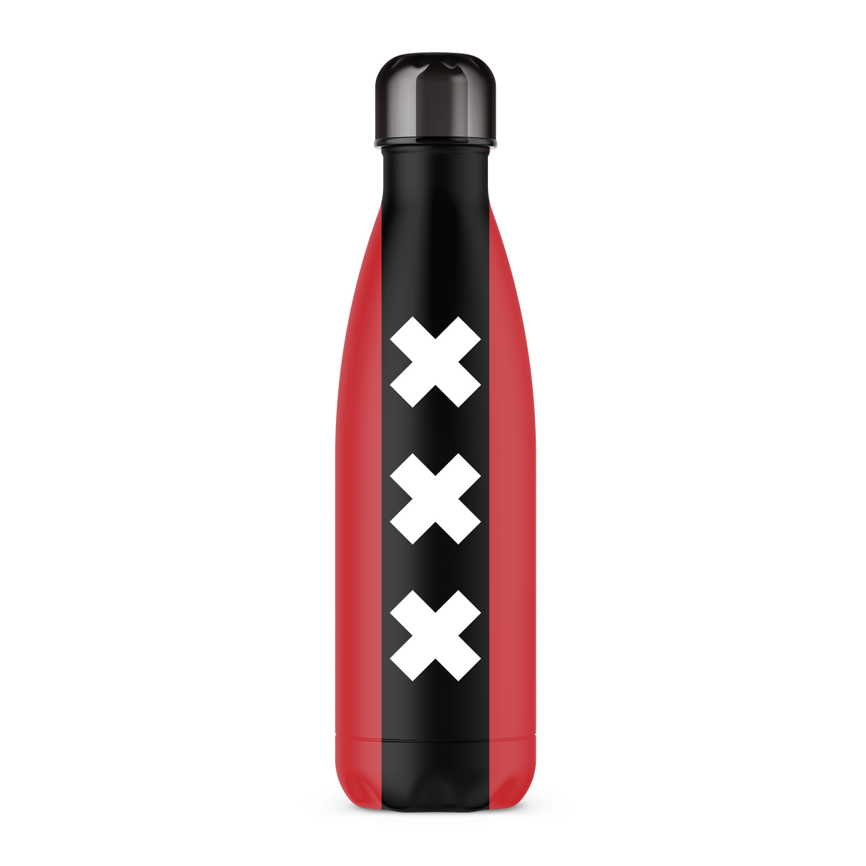 IZY Thermofles - Vlag van Amsterdam | 500ML Stijlvolle & Duurzame Fles