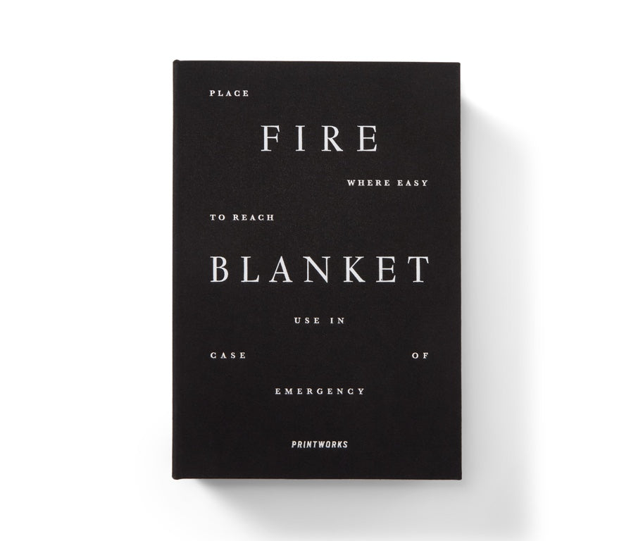 Printworks Blusdeken Zwart | Veiligheid met design