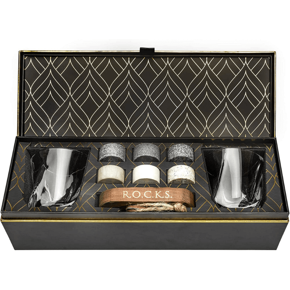 The Connoisseur's Set - Twist Whiskey Glass Edition - Geleverd in een geschenkverpakking