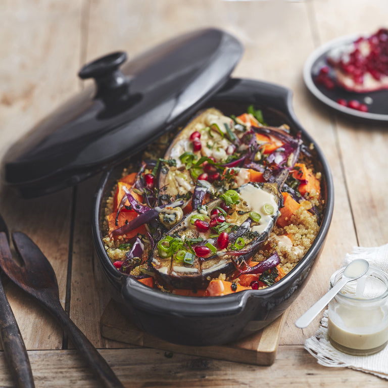 Emile Henry Papillote - 305x175x90mm - Fusain