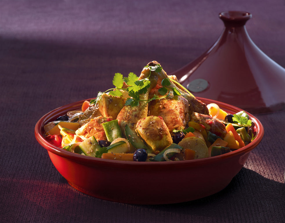 Emile Henry Tajine E-box - Ø320mm - Grand Cru - Keramische Tajine met Geschenkverpakking