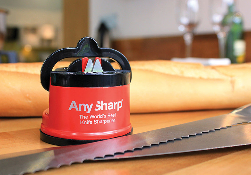 AnySharp Messenslijper Pro - Metallic rood