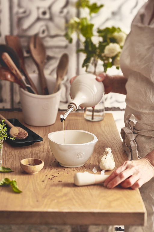 Emile Henry Vijzel en stamper - Ø140mm - Argile