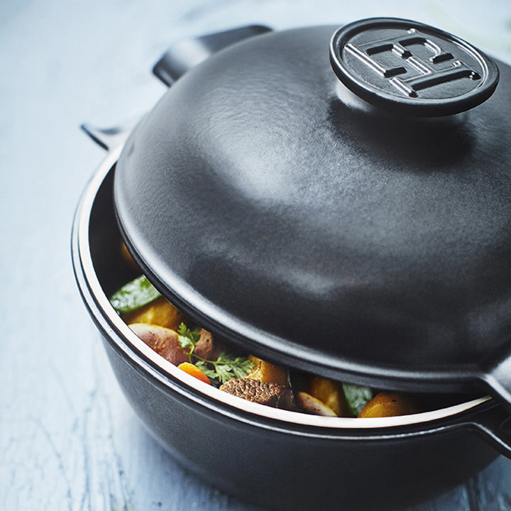 Emile Henry Kookpan Delight E-box - 4.0Ltr - Slate