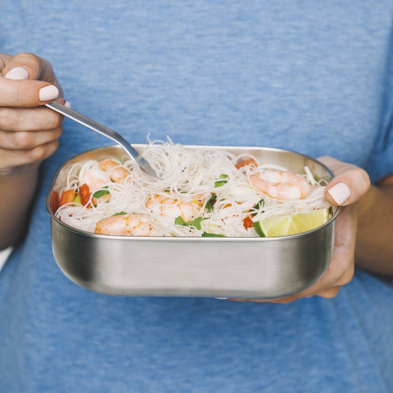 Black+Blum Lunch Box Small Blauw – 175×130×50 mm | Compact, Goed georganiseerd & 100 % Lekvrij