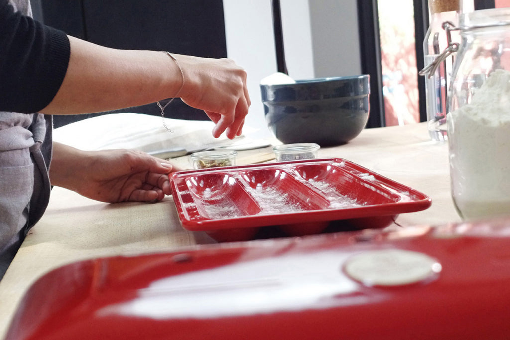 Emile Henry Baguettesvorm E-box - 390x240mm - Grand Cru