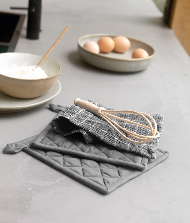 Walra Pannenlap Cook and Trial 2-delig - Grijs