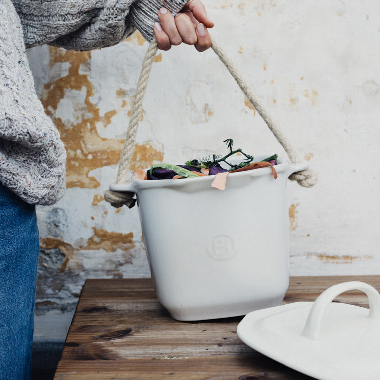Emile Henry Compostbakje - 3.25Ltr - Argile