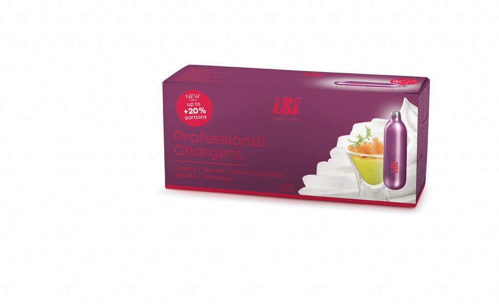 iSi Slagroompatronen Professional - 50 stuks