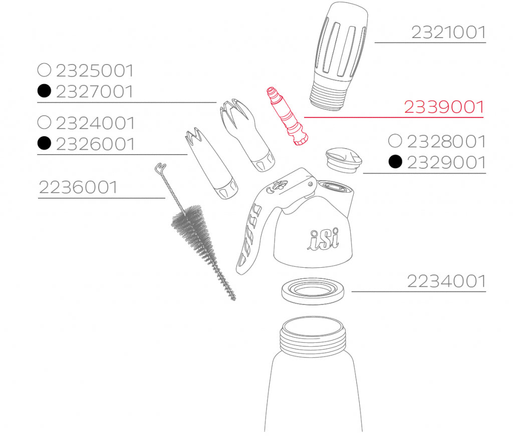 iSi Ventiel Dessert Whip