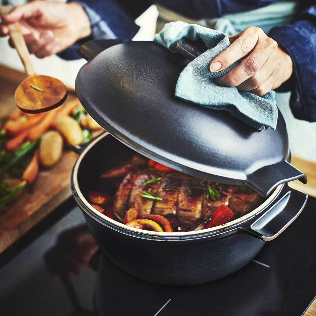 Emile Henry Kookpan Delight E-box - 2.0Ltr - Slate