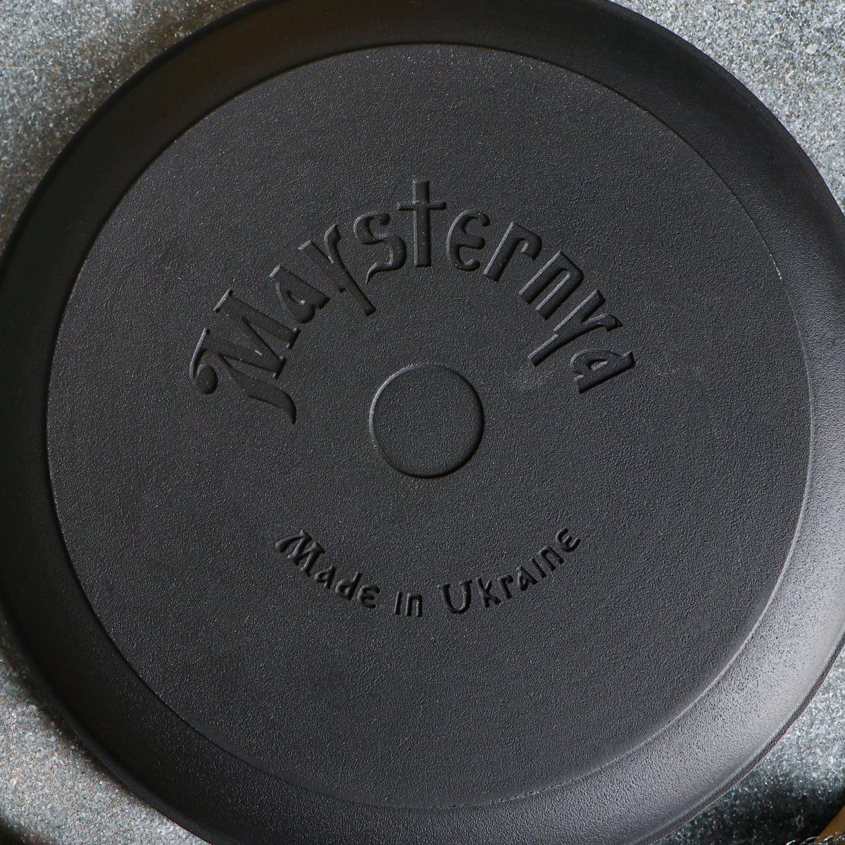 Maysternya Gietijzeren Pannenkoekenpan met houten handvat - Ø 24 x 2.5 cm