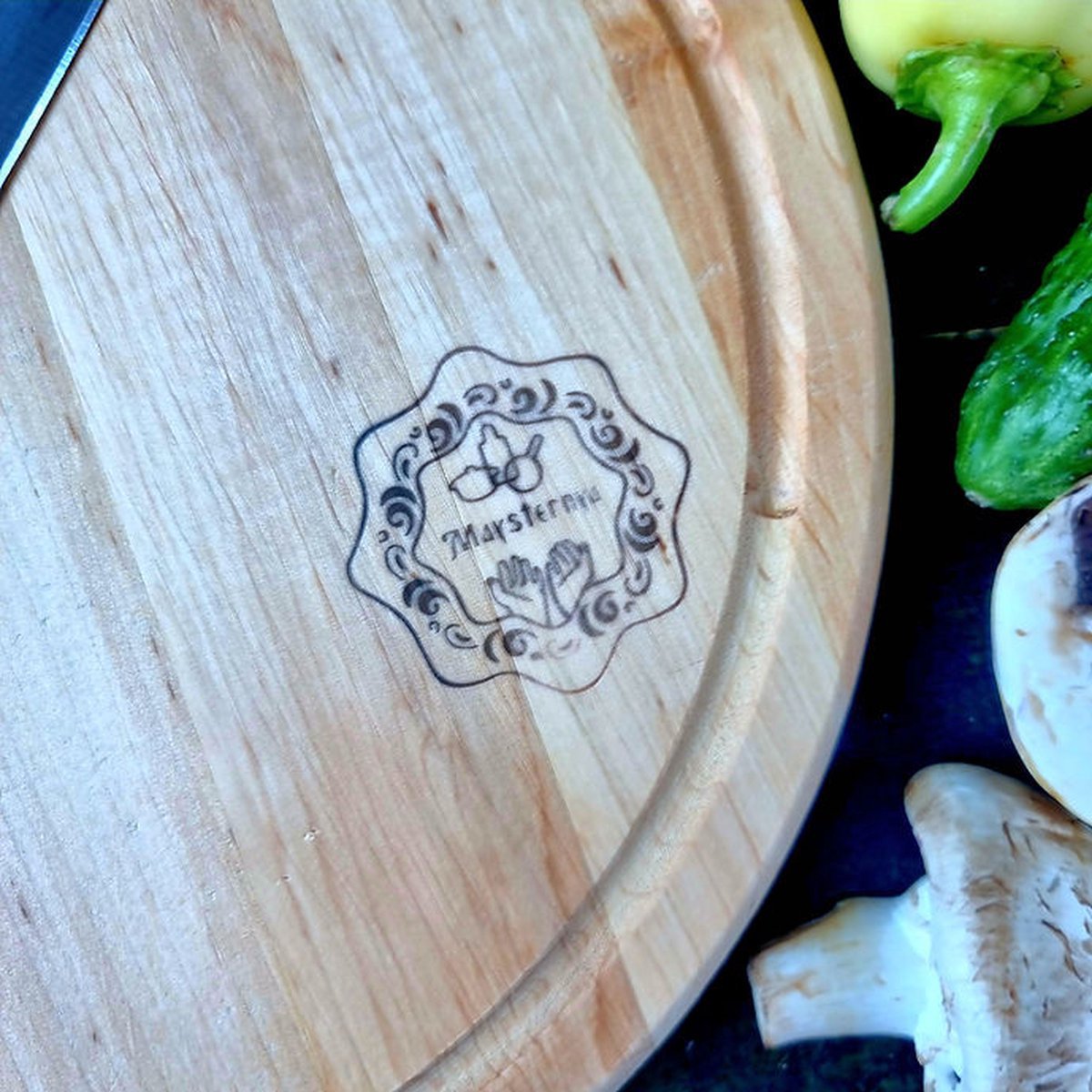 Houten Pizzaplank - Ø 31 x 1.5 cm