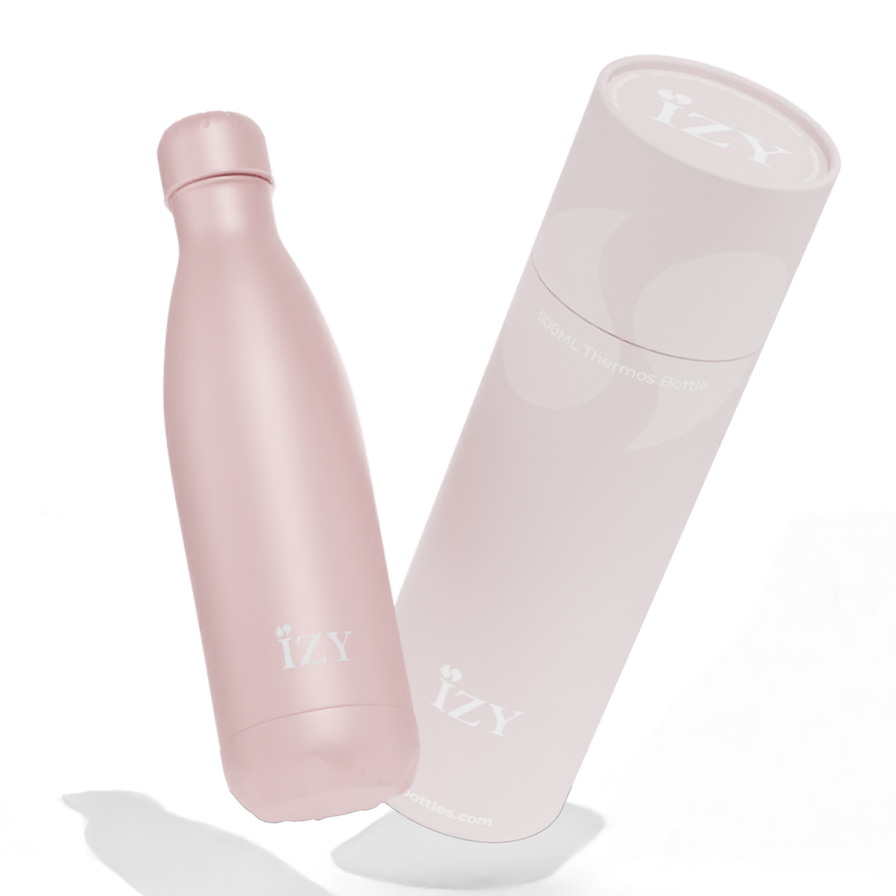 IZY Drinkfles - Roze | 500ML - Thermofles To Go - The Originals Collectie