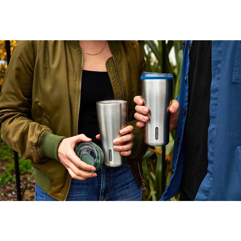 Black+Blum Thermo Reisbeker 0.6 L Blauw - Vak & lekvrij, warm & koud In één