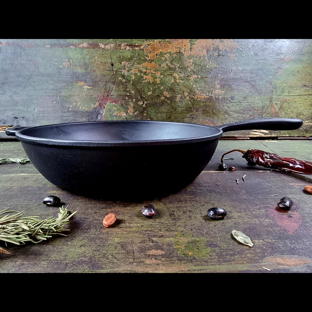 Maysternya Gietijzeren Hapjespan - Ø 24 x 6 cm