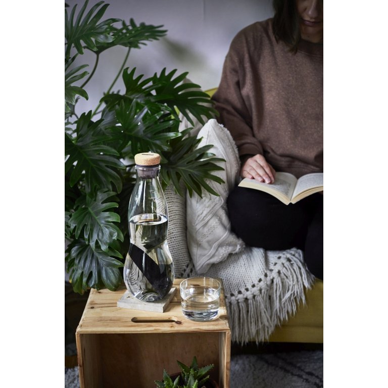 Black+Blum Eau Waterkaraf met Filter – 1,1 L | Elegant, Natuurlijk & BPA‑vrij