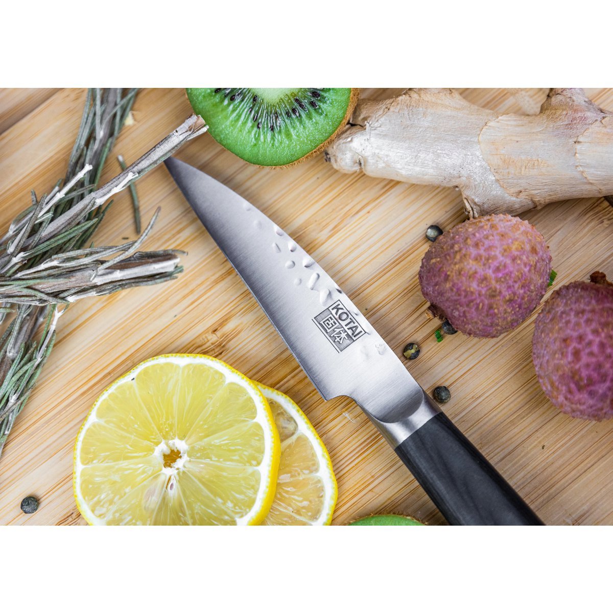 Kotai Complete Set – 6 Messen voor Alle Snijtaken - Geleverd in een Luxe bamboe geschenkverpakking