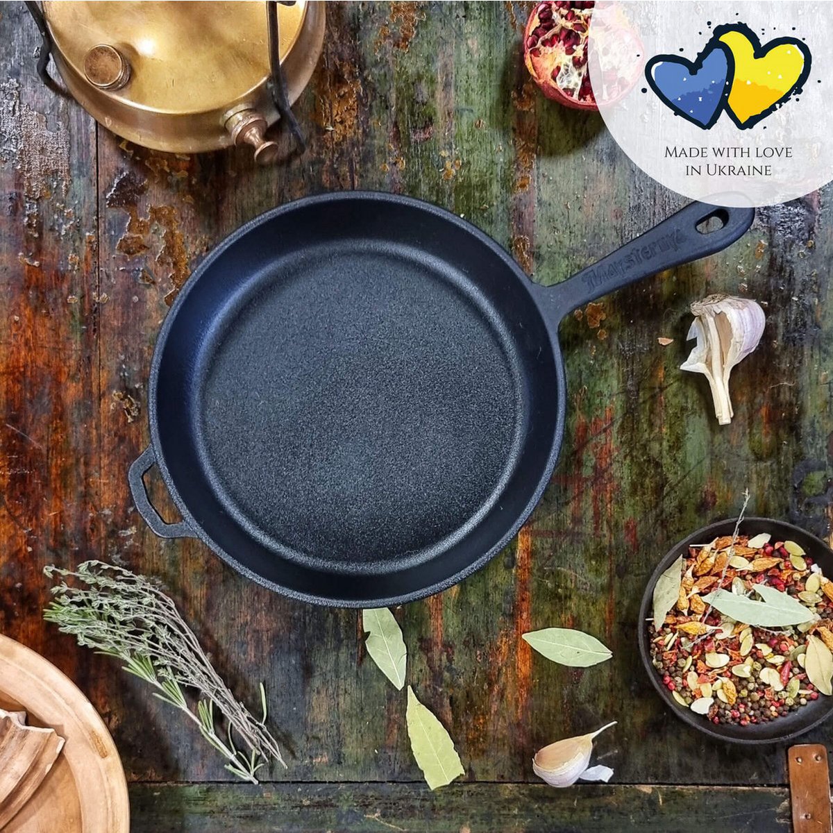 Maysternya Gietijzeren Koekenpan - Ø 16 x 4 cm