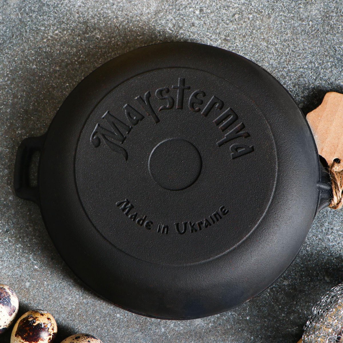 Maysternya Gietijzeren Koekenpan - Ø 16 x 4 cm
