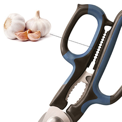 Anysharp 5-in-1 schaar multifunctioneel - Zwart/blauw
