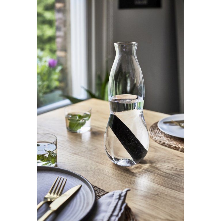 Black+Blum Eau Waterkaraf met Filter – 1,1 L | Elegant, Natuurlijk & BPA‑vrij