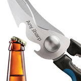 Anysharp 5-in-1 schaar multifunctioneel - Zwart/blauw