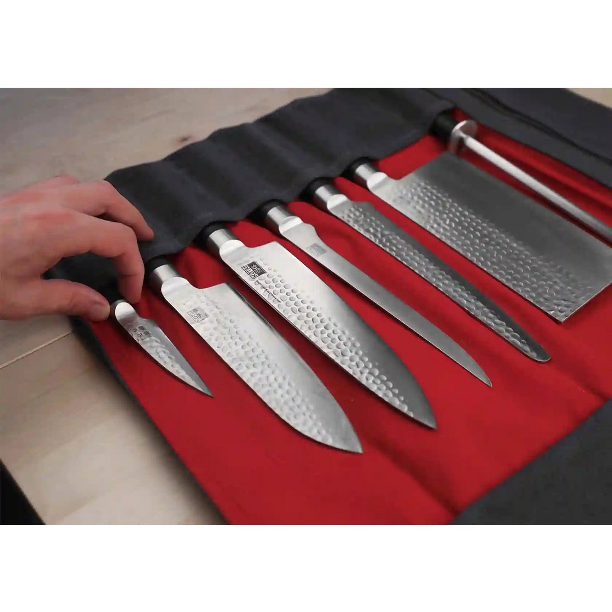 Kotai Messenrol – Leder & Canvas (8 Messen + Accessoires)