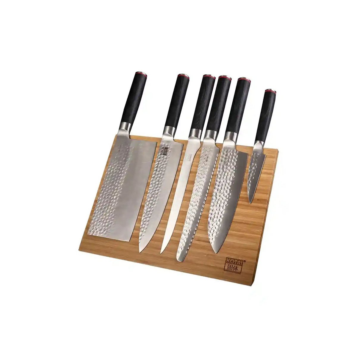 Kotai Magnetische Bamboe Messenhouder (Opvouwbaar) – 30 x 22 cm