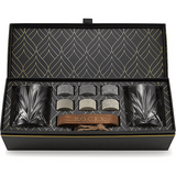 The Connoisseur’s Set – Palm Whiskey Glass Edition: Voor de Fijnproever met Stijl - Geleverd in een geschenkverpakking