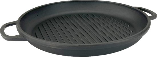 Maysternya Gietijzeren Grillpan - Ø 40 x 4 cm