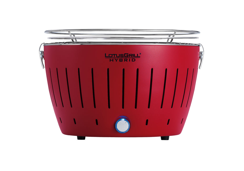 LotusGrill Classic Hybrid - Ø 350 mm - Rood - Beschikbaar tot 5 personen