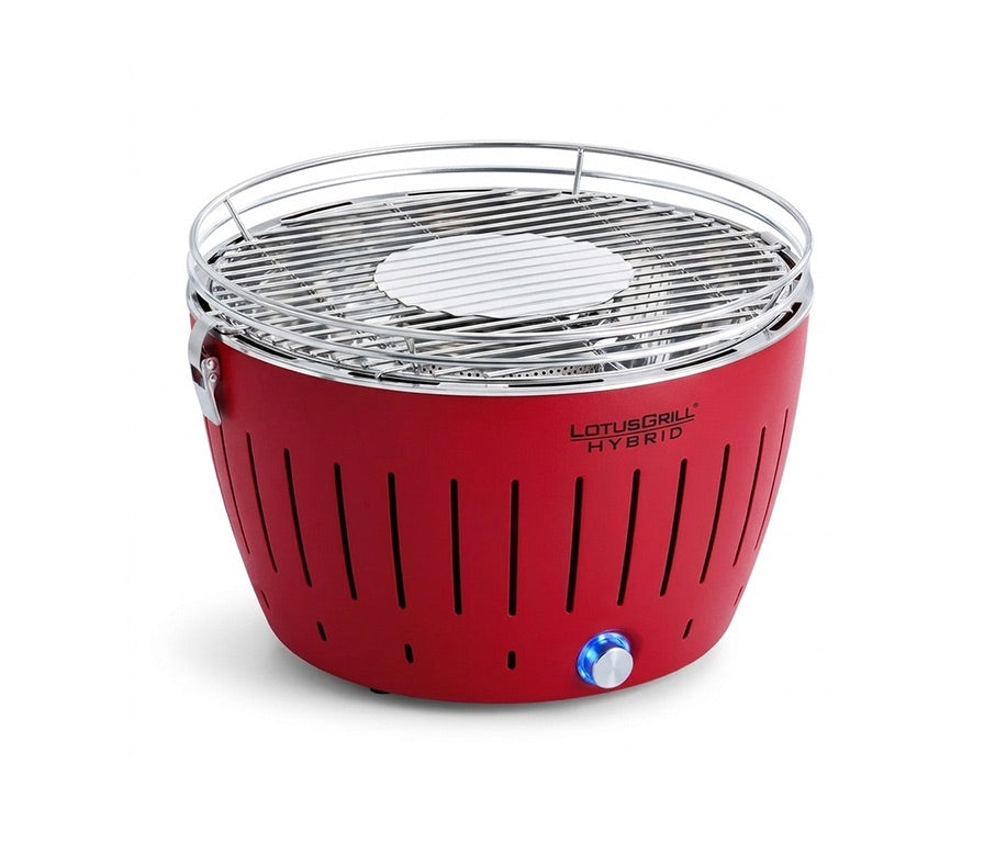 LotusGrill Classic Hybrid - Ø 350 mm - Rood - Beschikbaar tot 5 personen