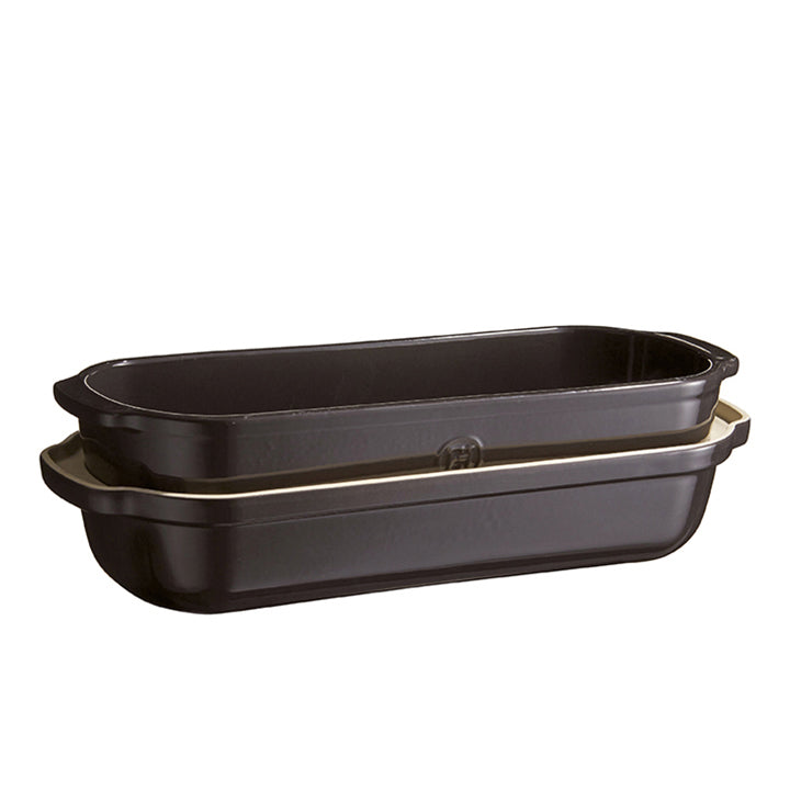Emile Henry Broodbakvorm - 395x160x150mm - Fusain