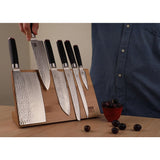 Kotai Magnetische Bamboe Messenhouder (Opvouwbaar) – 30 x 22 cm