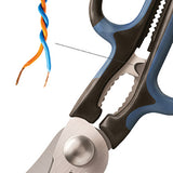 Anysharp 5-in-1 schaar multifunctioneel - Zwart/blauw