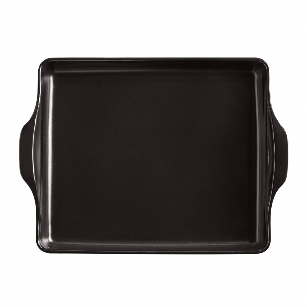 Emile Henry Focaccia - 405x320x70mm - Fusain