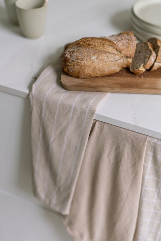 Walra Keukenset Lovely Linen – 3-delig – Luxe & Natuurlijk