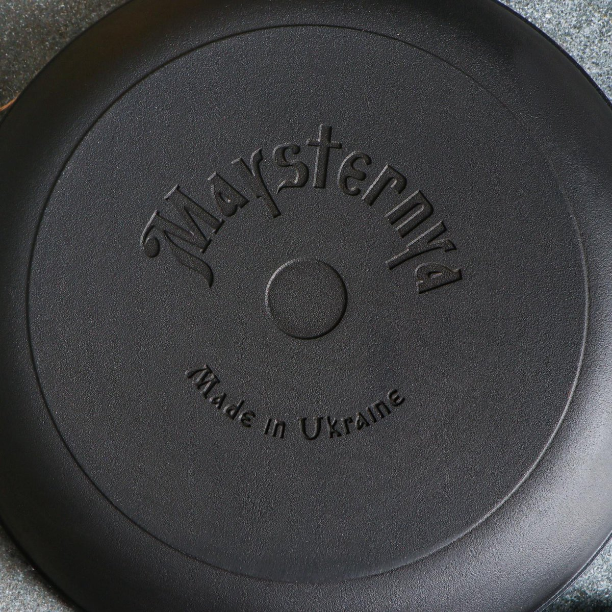 Maysternya Gietijzeren Barbecuepan met handvaten - Ø 26 x 6 cm