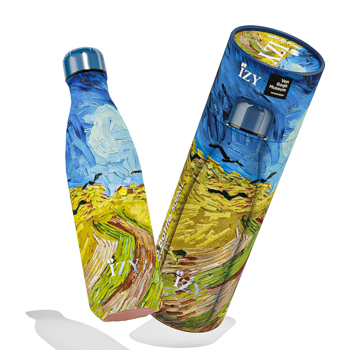 IZY Thermofles - The Artists Prints | Kunstzinnige RVS Drinkfles 500ML