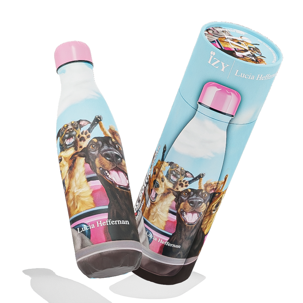IZY Thermofles - The Artists Prints | Kunstzinnige RVS Drinkfles 500ML