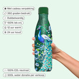 IZY Drinkfles Majestic Green | 500ML Luxe & Duurzame Thermofles - Modern Mastery Collectie