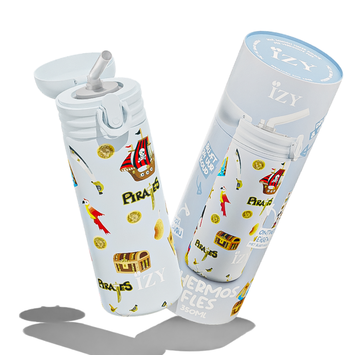 IZY Kids Thermofles - Ontwerp je Eigen Fles | 350ML Kinderdrinkfles