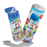 IZY Kids Drinkfles - Paw Patrol | 350ML Lekvrije RVS Fles voor Kinderen