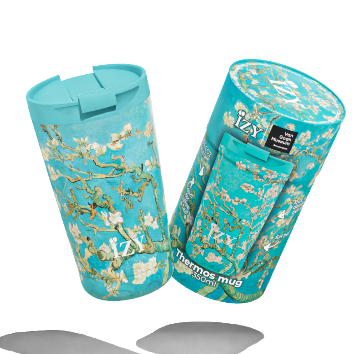 IZY Thermomok - The Artists Prints | Kunstzinnige Koffiebeker To Go 350ML