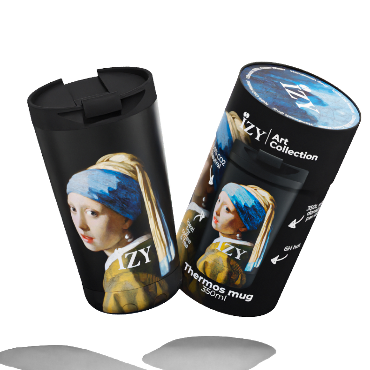 IZY Thermomok - The Artists Prints | Kunstzinnige Koffiebeker To Go 350ML