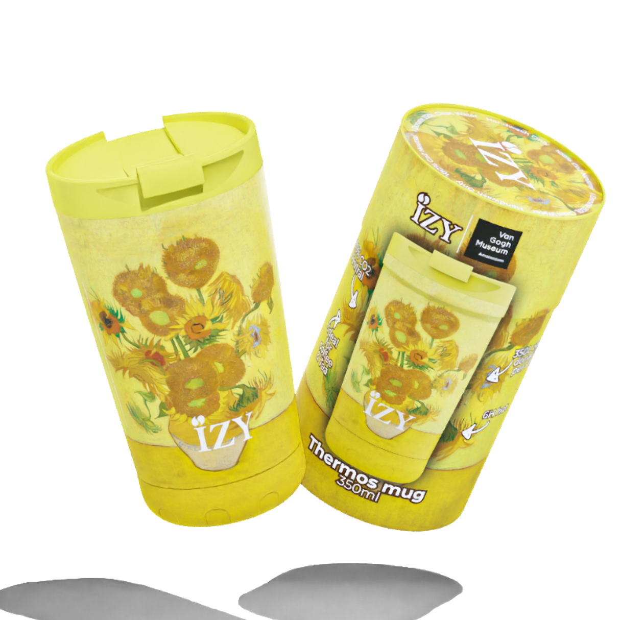 IZY Thermomok - The Artists Prints | Kunstzinnige Koffiebeker To Go 350ML