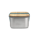 Black+Blum Broodtrommel - Blauw - 190 × 135 × 75 mm | Duurzaam, Lekvrij & Multifunctioneel