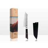 Kotai Kiritsuke Mes 170 mm – Japans Bunka Koksmes - Geleverd in een Luxe bamboe geschenkverpakking